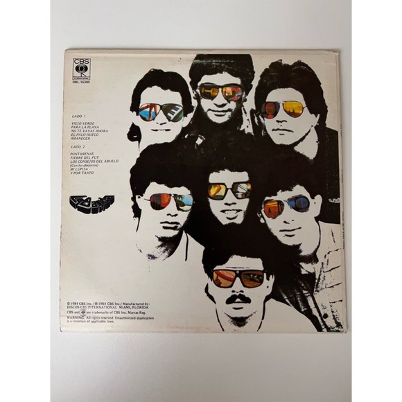 La Banda Self Titled 1984 LP Discos CBS DBL-16309 EX - Picture 2 of 7